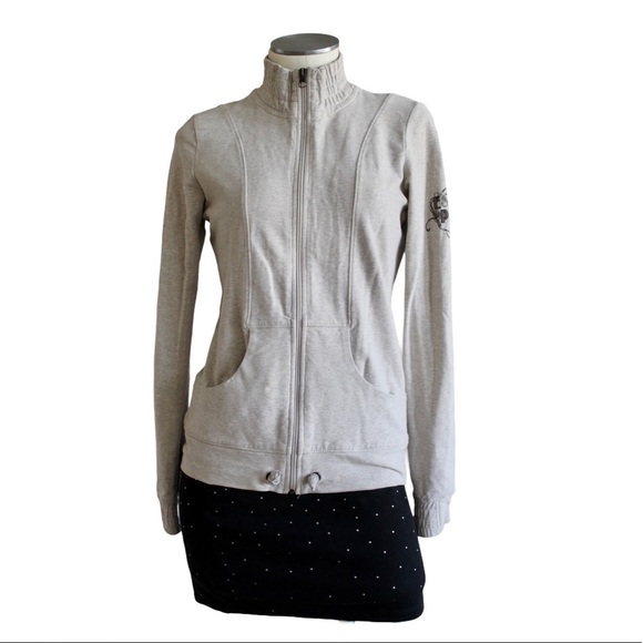 Esprit Sports Casual Cotton Athletic Jacket - Picture 1 of 7